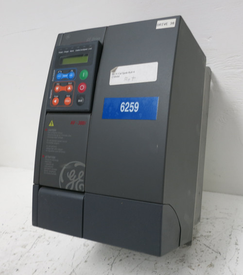 GE 6KAVI43015Y1B1 15HP AC VS Drive AV-300i 3PH 480V Inverter 21A 15 HP 6KAV1 (DW4715-4)