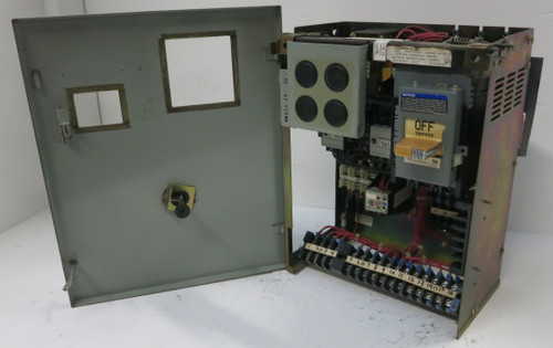 Siemens Marq 21 7A 18" MCC Starter Bucket Size 1 Reversing 7 Amp Breaker ITE (BJ0196-5)