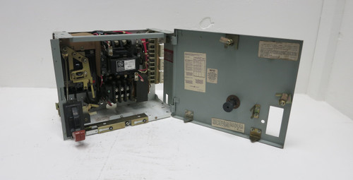 GE 8000 30A Breaker Size 2 12" MCC Starter Bucket 30 Amp CR206 TEC (BJ0232-1)