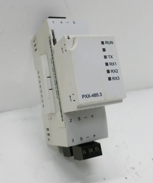 Siemens PXX-485.3 TX-IO PXC Modular Expansion Module APOGEE PLC (DW4966-6)