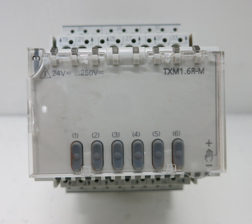 Siemens TXM1.6R-M TX-I/O 6 Relay Output Module APOGEE PLC w/ Override (DW4962-2) Siemens TXM1.6R-M TX-I/O 6 Relay Output Module APOGEE PLC w/ Override (DW4962-2)