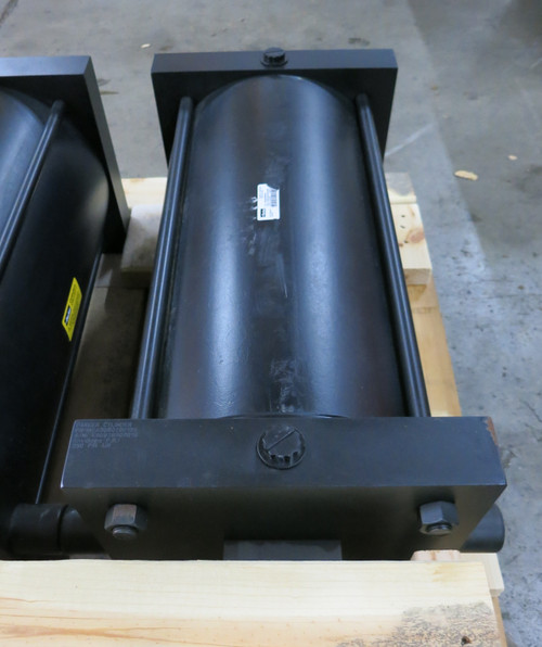 NEW Parker 1H2A0000280185 Pneumatic Cylinder Ser 2A 12" Bore 18" Stroke 250 PSI (DW4996-1)
