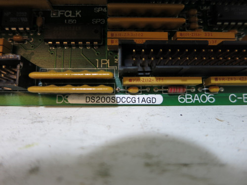 GE DS200SDCCG1AGD Mark V Control Board w/ Display and Signal Processor DS200SLCC (DW4999-1)
