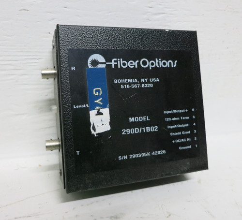FiberOptions 290D/1B02 Fiber Optic TCVR Transceiver Module (DW5009-4)