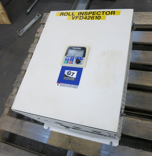 Toshiba VT130G7U4500B G7 50 HP Adjustable Speed VS Drive 460V 50HP Inverter (DW5076-1)