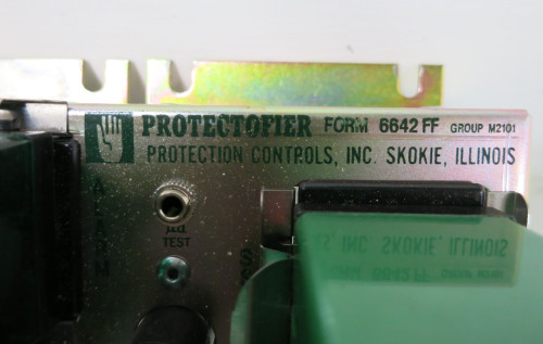 Protection Controls Protectofier Form 6642FF Relay Board Flame Combustion 6642 (DW5100-1)