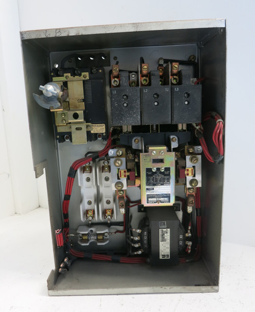 Square D Model 3 100A Breaker Size 3 Starter 21" MCC Bucket 100 Amp Class 8999 (DW5195-3)