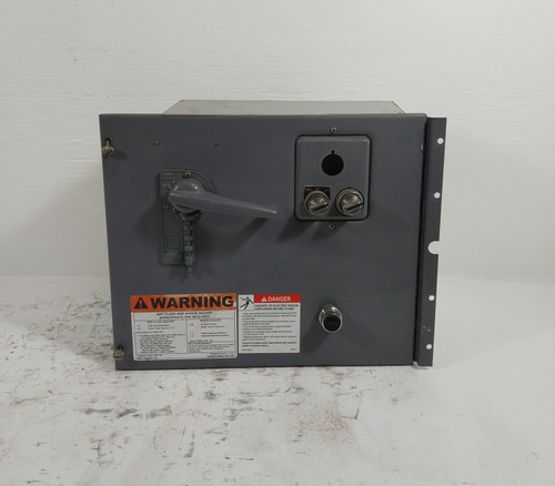 Square D Model 3 20A Breaker Size 1 Starter 15" MCC Bucket 20 Amp Class 8999 (DW5194-17)