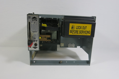 Square D Model 5 3A Breaker Feeder 12" MCC Bucket 3 Amp Mod 5 (BJ0310-24)