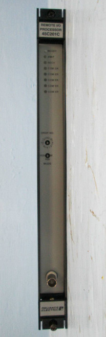 Reliance Electric 45C201C Remote I/O Processor AutoMax PLC 45C201 C B/M 802820 (EBI3431-3)