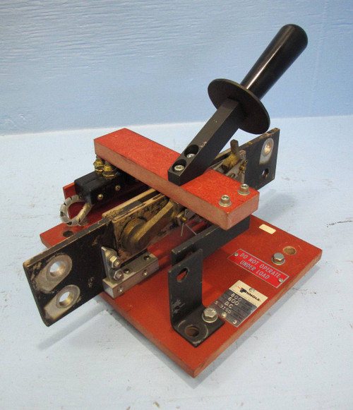 Pringle 800 Amp 600V Knife Switch DC Hz S3150 S 3150 800A Disconnect Manual (EBI3296-1)