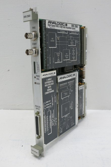 Analogic DVX 2503 Data Aquisition Digitizer Module High Speed VME D4-11281 Board (DW5379-3)