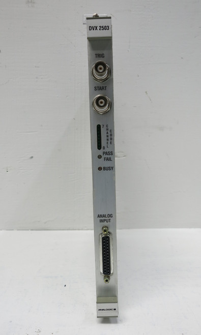 Analogic DVX 2503 Data Aquisition Digitizer Module High Speed VME D4-11281 Board (DW5379-3)