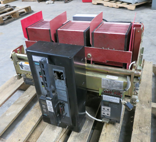 Siemens RL-4000 4000A Air Breaker LS Static Trip III RMS-TS-TZ-CPX 4000 Amp DO (DW5390-1)