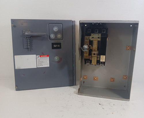 Square D Model 3 150A Breaker Feeder 21" MCC Bucket 150 Amp Class 8999 999318 (BJ0413-1)