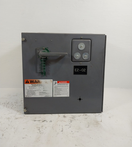 Square D Model 3 70A Breaker Feeder 18" MCC Bucket 70 Amp Class 8999 999370 (BJ0418-2)