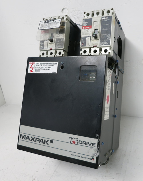 Reliance Electric 20D8400 20 HP MaxPak III VS DC Drive 20HP 460V In 500V Out (DW5465-1)