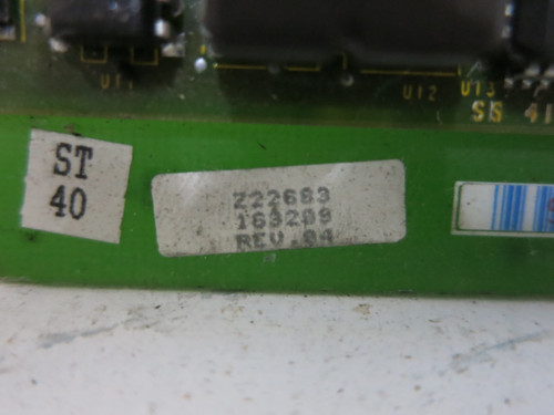 Allen Bradley 163209 04 1395 Adapter Control Board 155993 VS Drive 163208-02 (DW5475-4)