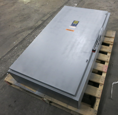 Square D H365 400A 600V Fusible Heavy Duty Safety Switch Disconnect 400 Amp E1 (DW5569-1)