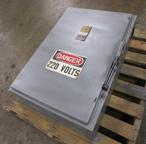 Square D H325N 400A 240V Fusible Safety Switch Disconnect 400 Amp H325-N C1 (DW5587-1)