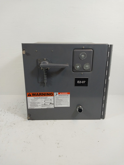 Square D Model 3 40A Breaker Feeder 18" MCC Bucket 40 Amp Class 8999 989740 (BJ0502-1)