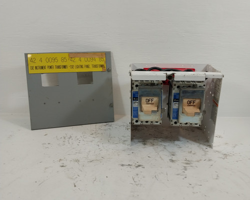 Westinghouse Type W 30/40 Amp 12" Dual Breaker Feeder MCC Bucket MCCB 30A/40A (BJ0509-1)