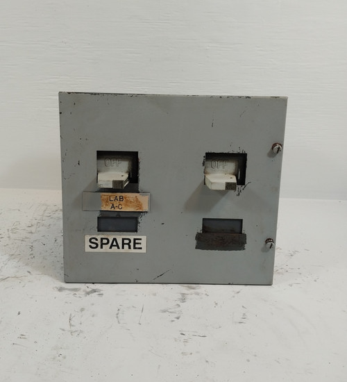 Westinghouse Type W 15 Amp 12" Dual Breaker Feeder MCC Bucket 15A FA3015 (BJ0514-1)