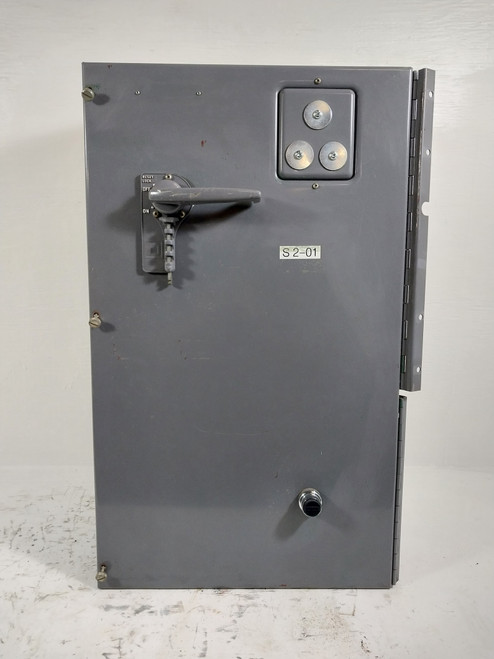 Square D Model 3 125A Breaker Size 3 Starter 30" MCC Bucket 125 Amp Class 8999 (BJ0527-1)