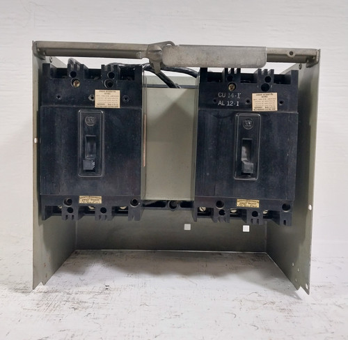 Westinghouse Type W 50A Dual Breaker 12" Feeder MCC Bucket 50 Amp (BJ0530-2)