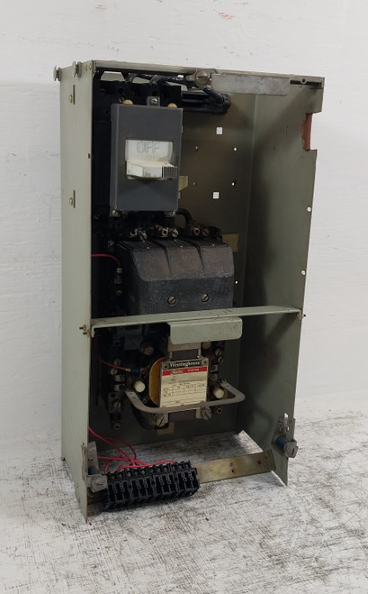 Westinghouse Type W Size 3 Life-Line Starter 100 Amp Breaker 24" MCC Bucket (BJ0538-2)