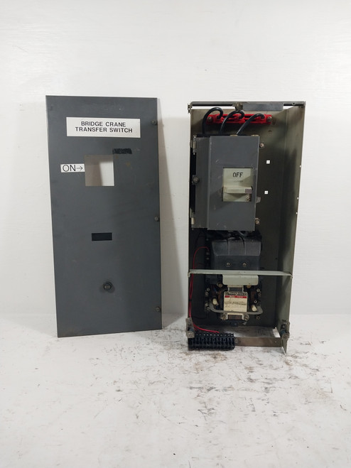 Westinghouse Type W Size 3 Starter 225 Amp Breaker 30" MCC Bucket 225A (BJ0542-1)