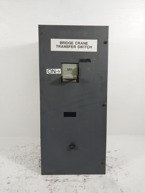 Westinghouse Type W Size 3 Starter 225 Amp Breaker 30" MCC Bucket 225A (BJ0542-1)