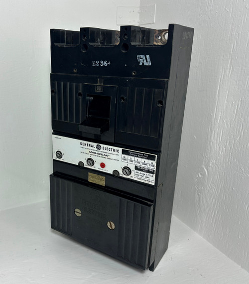 GE TBC43400F14G 400A Mag-Break Circuit Breaker 600V 3P 400 Amp General Electric (EM4854-4)
