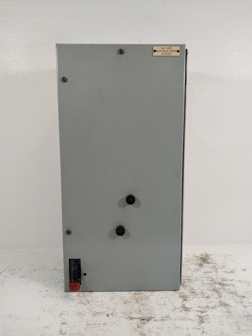 GE 8000 Size 1 Two Speed and Reversing Starter 7A Breaker 30" MCC Bucket  & Amp (BJ0564-1)