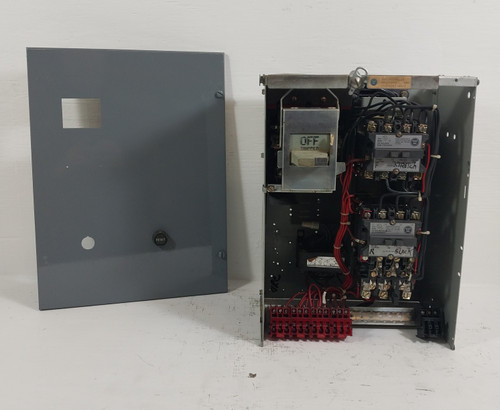 Westinghouse Type W Size 1 FVR Reversing Starter 30 Amp Fusible 18" MCC Bucket (BJ0594-3)