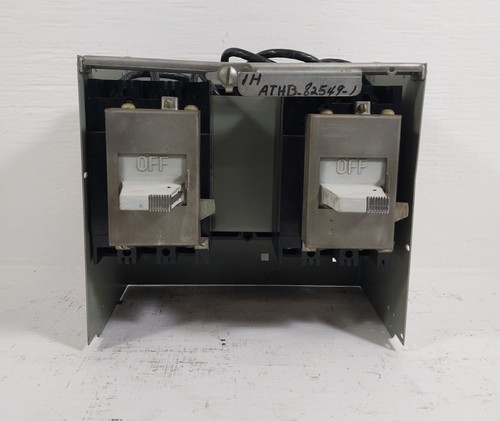 Westinghouse Type W 15/50 Amp 12" Breaker Type Dual Feeder MCC Bucket 15A/50A FA (BJ0593-1)