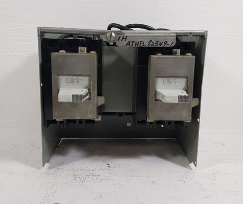 Westinghouse Type W 15/50 Amp 12" Breaker Type Dual Feeder MCC Bucket 15A/50A FA (BJ0593-1)
