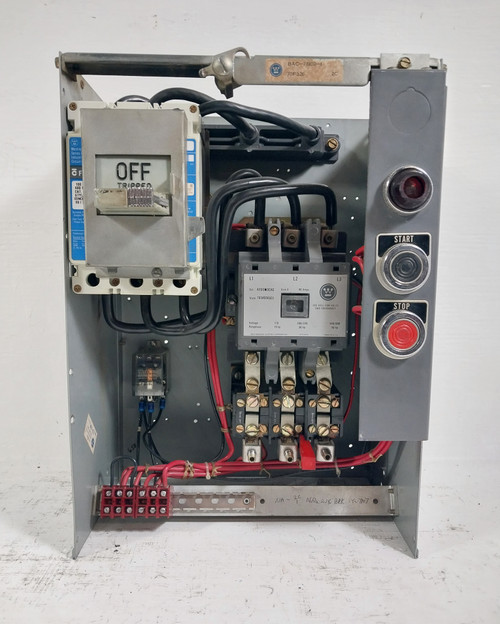 Westinghouse Type W 100A Size 3 Starter 18" MCC Breaker Bucket 100 Amp FD (BJ0603-1)