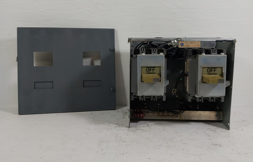 Westinghouse Type W 15/20 Amp 12" Breaker Type Dual Feeder MCC Bucket 15A/20A (BJ0605-1)