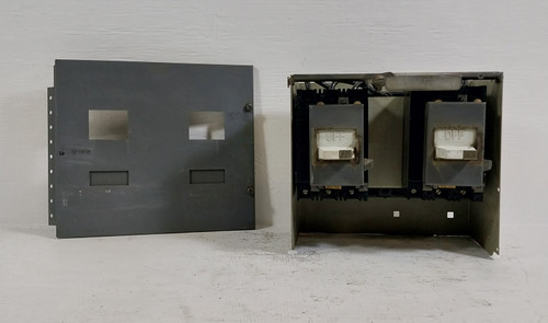 Westinghouse Type W 50A Dual Breaker 12" Feeder MCC Bucket 50 Amp FA (BJ0617-2)