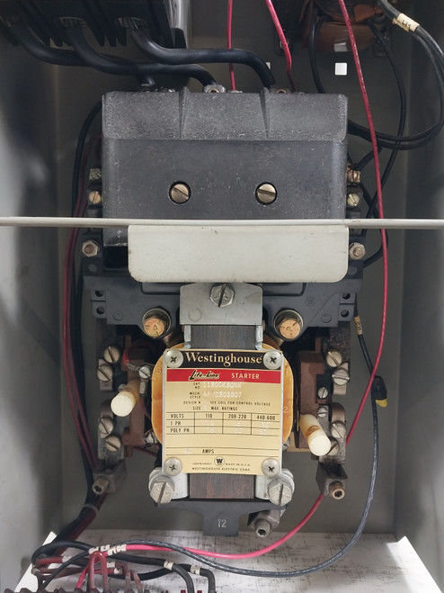 Westinghouse Type W Size 3 Starter 70A Breaker MCC Bucket 24" *No Door* FA3070 (BJ0632-1) Westinghouse Type W Size 3 Starter 70A Breaker MCC Bucket 24" *No Door* FA3070 (BJ0632-1)