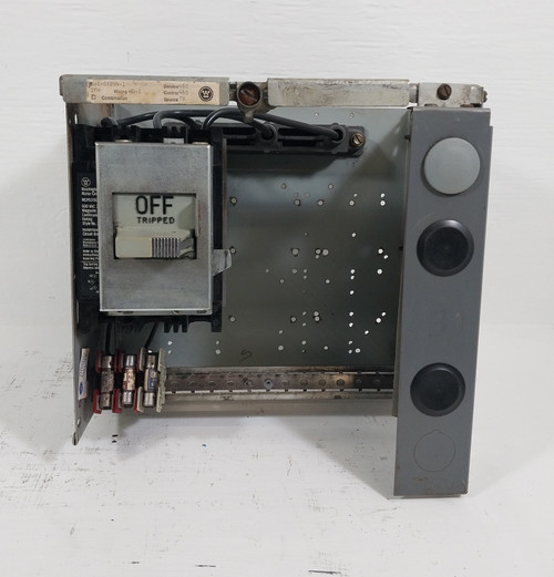 Westinghouse Type W 15 Amp Breaker Type Feeder MCC Bucket 12" 15A MCP (BJ0580-5)