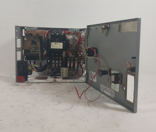 GE 8000 30A Breaker Size 2 12" MCC Starter Bucket 30 Amp CR306 TEC (BJ0645-1)