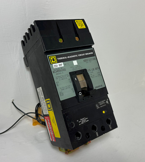 NEW Square D I-Line KC342501021 250A Circuit Breaker w Shunt 480 VAC 250 Amp NIB (EM4935-1)