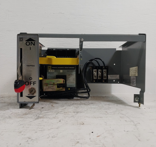 Square D Model 5 30 Amp Breaker 9" Motor Control MCC Feeder Bucket 30A Mod 5 FHP (BJ0652-2)