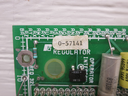 Reliance Electric 0-57141 Regulator Circuit Board Flexpak PLC 801420-71A RE (DW5898-1)