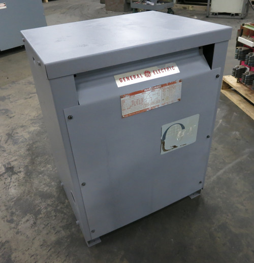 GE 30 kVA 600 Delta to 208Y/120 V 3PH Dry Type Transformer 9T23A3892 600V 208 (DW5925-1)