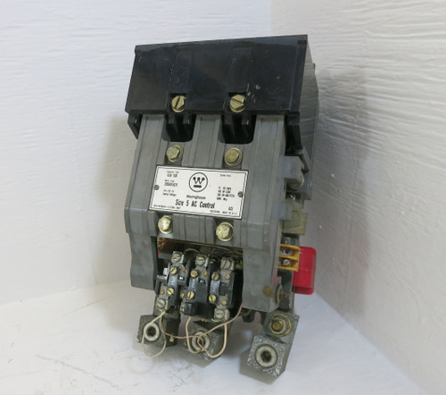 Westinghouse GCA-530 Size 5 Starter Style 20550A1G15 200 HP 480V Coil Sz5 (BJ0712-1)