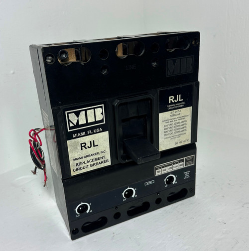 Miami MB RJL3B070 70A Circuit Breaker Replacement ITE w/ Aux JL3B070 RJL 70 Amp (EM5017-1)