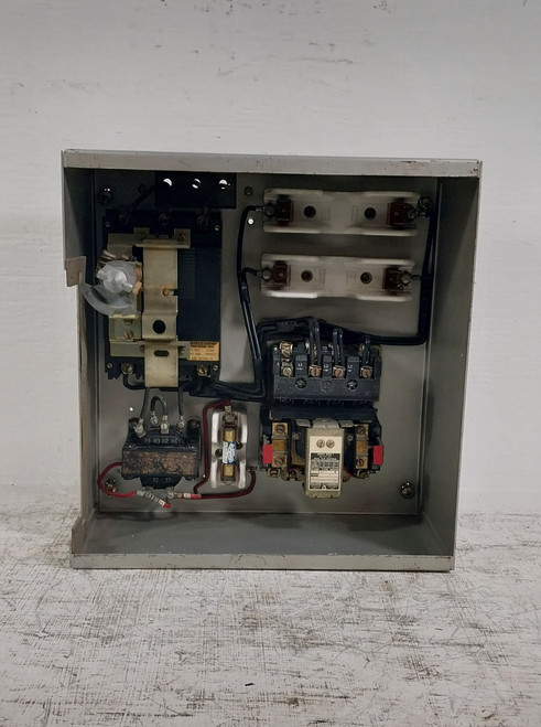 Square D Model 3 15A Breaker Size 1 Starter 15" MCC Bucket 15 Amp No Door (BJ0763-1)